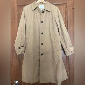 H&M Beige Trench Coat - XS